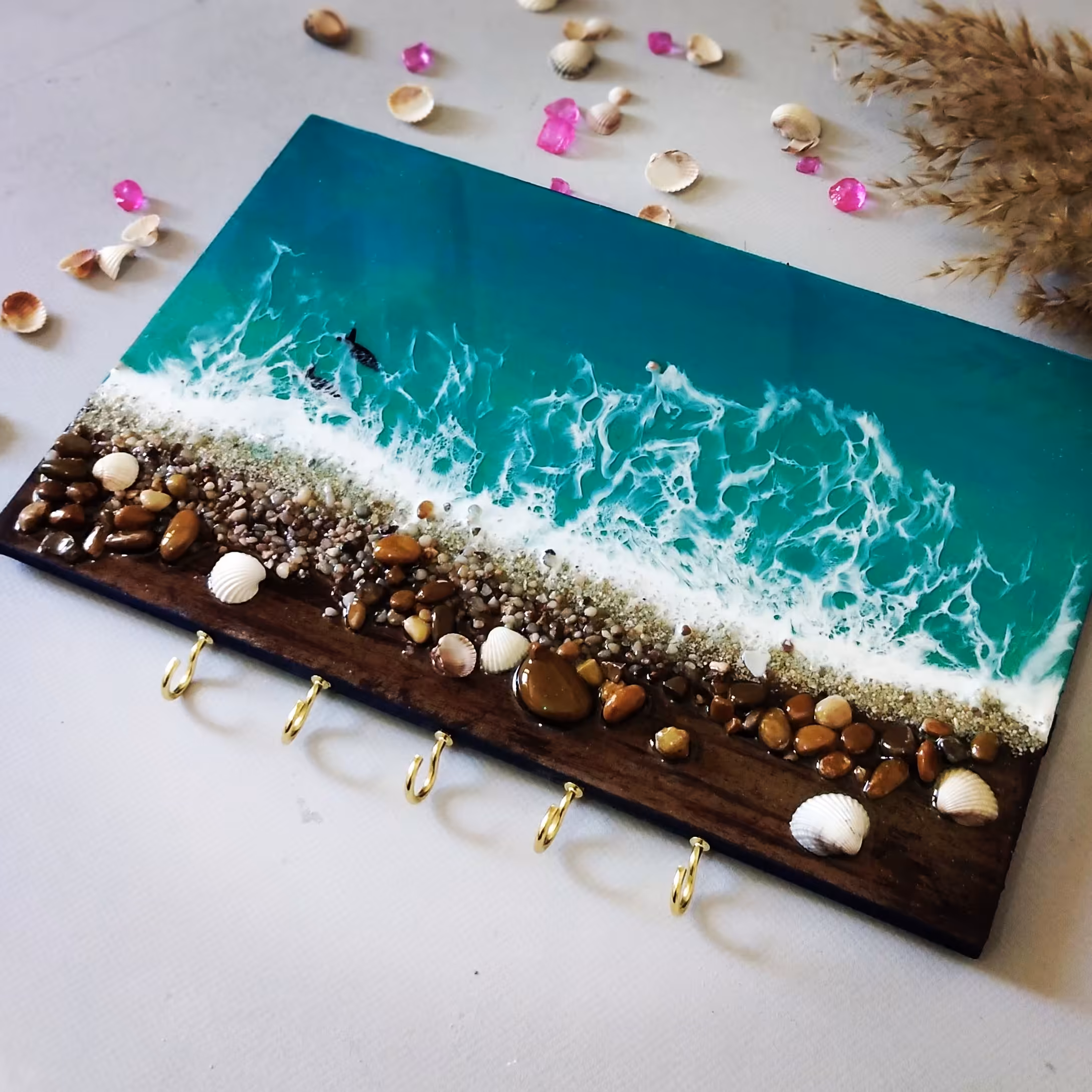 جاکلیدی دستساز طرح دریا