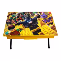 میز تحریر پایه کوتاه باکسدار میزیمو طرح لگو بتمن کد 3401