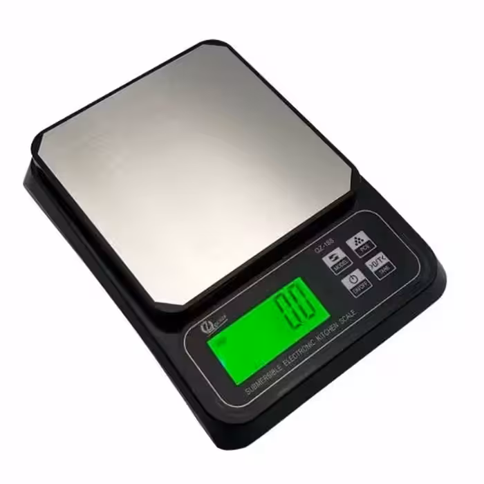 ترازو QZ-188 دقت یک دهم گرم  5  کیلوگرمی شارژی ضد آب