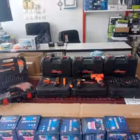 ست دریل و پیچ گوشتی شارژی برند لیدو حرفه ای