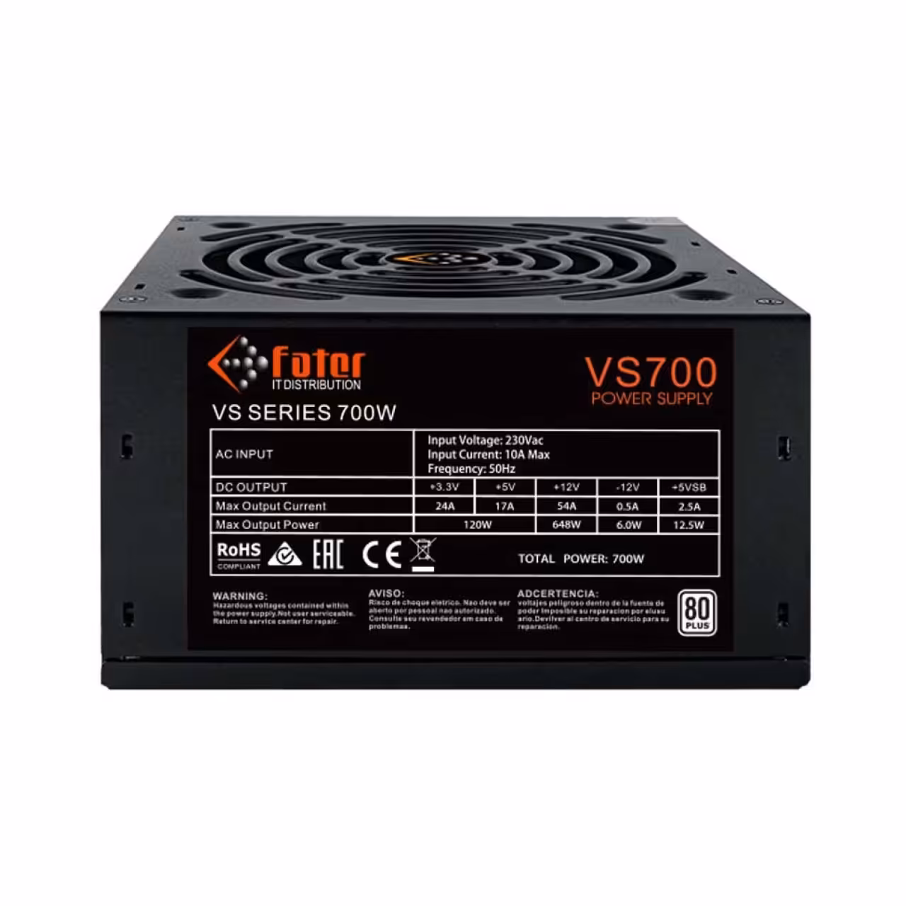 منبع تغذیه کامپیوتر فاطر مدل VS700