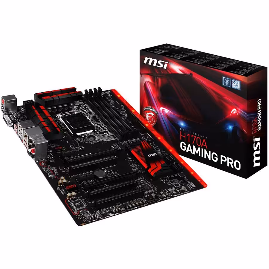 مادربورد ام اس آی مدل H170A گیمینگ پرو