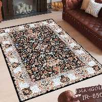 فرشینه مخمل6متری کد650 استوپ دار روحا(ماهگل)