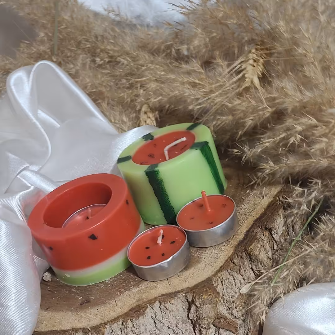 شمع فانوسی یلدایی به صرفه و زیبا
