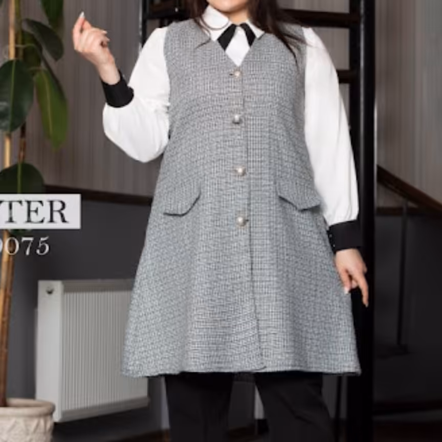 وست و شومیز جنس شومیز داکرون جنس وست شانل بافت ریما دوخت سفارشی مطابق با سایز و رنگ دلخواه شما