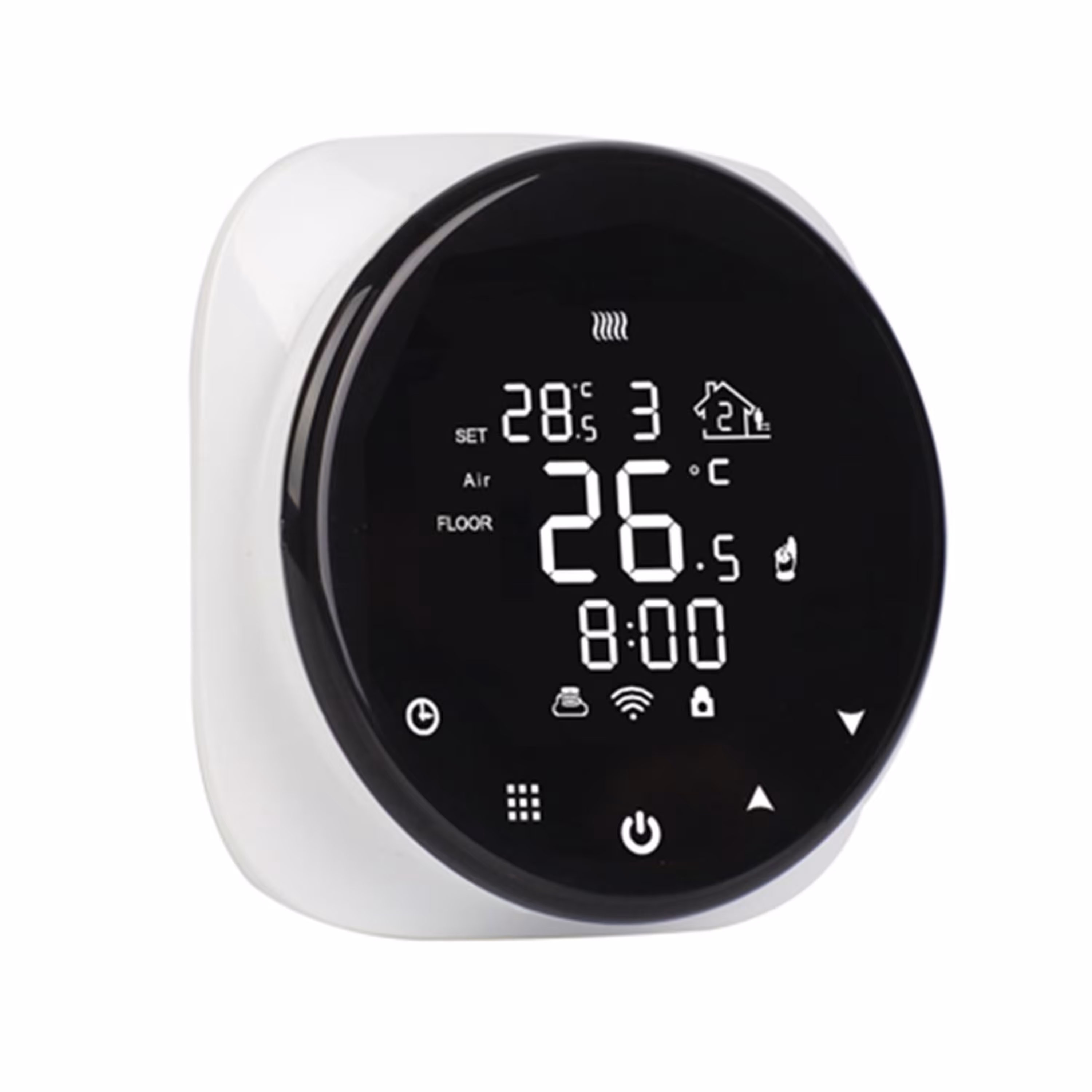 ترموستات هوشمند دیواری لمسی هامین 