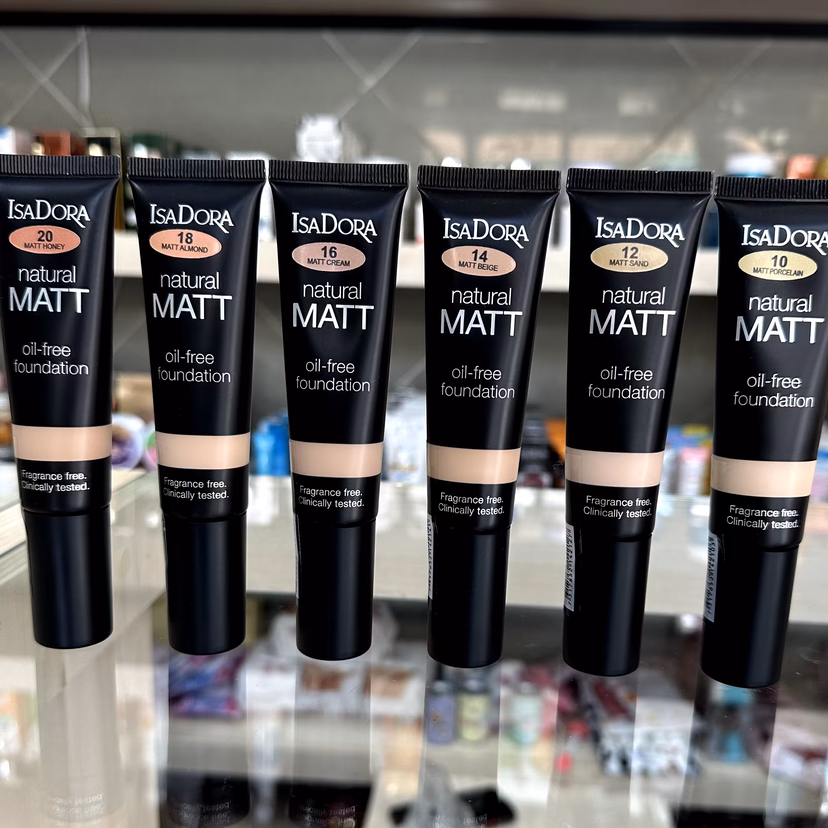 کرمپودر ایزادورا  اصل مدل Natural Matt oil free