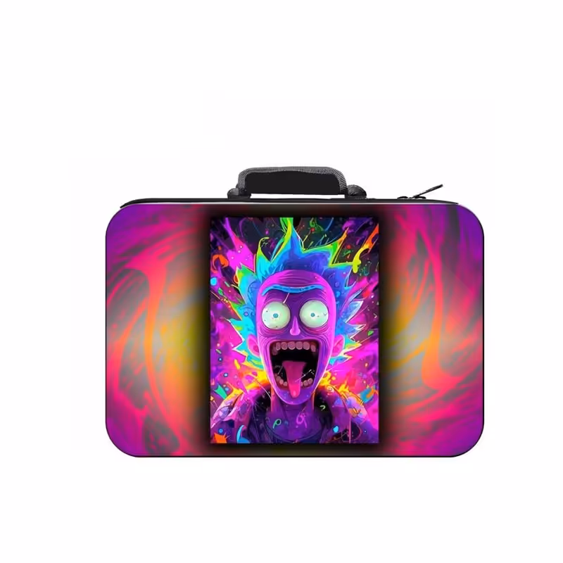 کیف کنسول بازی پلی استیشن 5 اسلیم مدل Rick and Morty