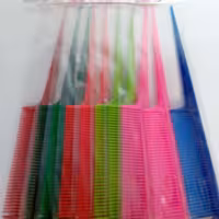 شانه ارایشی پلاستیکی