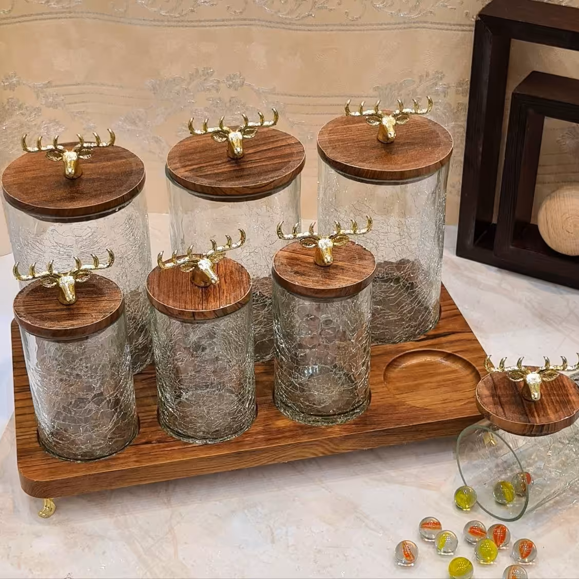 پاسماوری 7 پارچه آبگز گوزن 