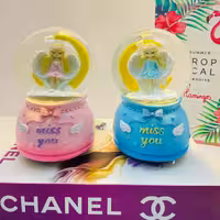 گوی موزیکال سه عددی بزرگ کوکی فرشته و ماه کد پسرخاله با ارسال رایگان 