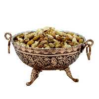 آجیل خوری و شکلات خوری سیاه قلم سه پایه هوریکس