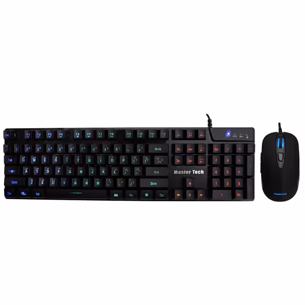 خرید کیبورد و ماوس مستر تک Keyboard and Mouse Master Tech MK9200 با بهترین قیمت