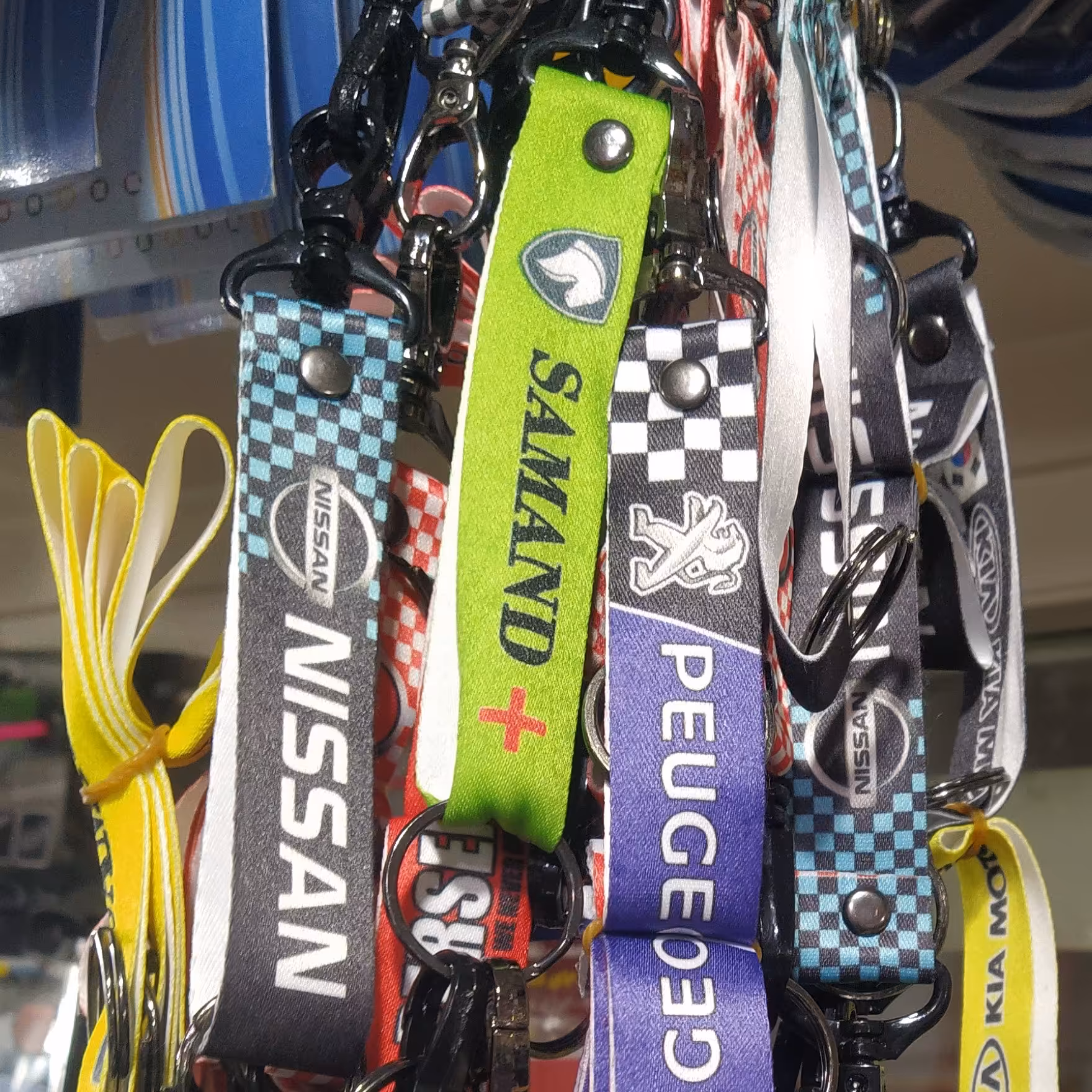 جاکلید پارچه ای کمری در مارک های مختلف پژو ،کیا ،سمند. و...