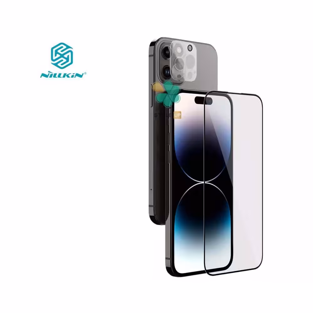 محافظ صفحه و گلس لنز گوشی برند نیلکین مناسب آیفون iPhone 14 Pro Max