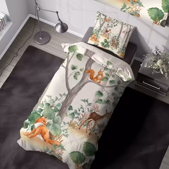 روتختی کودک طرح حیوانات جنگل BAs-9295