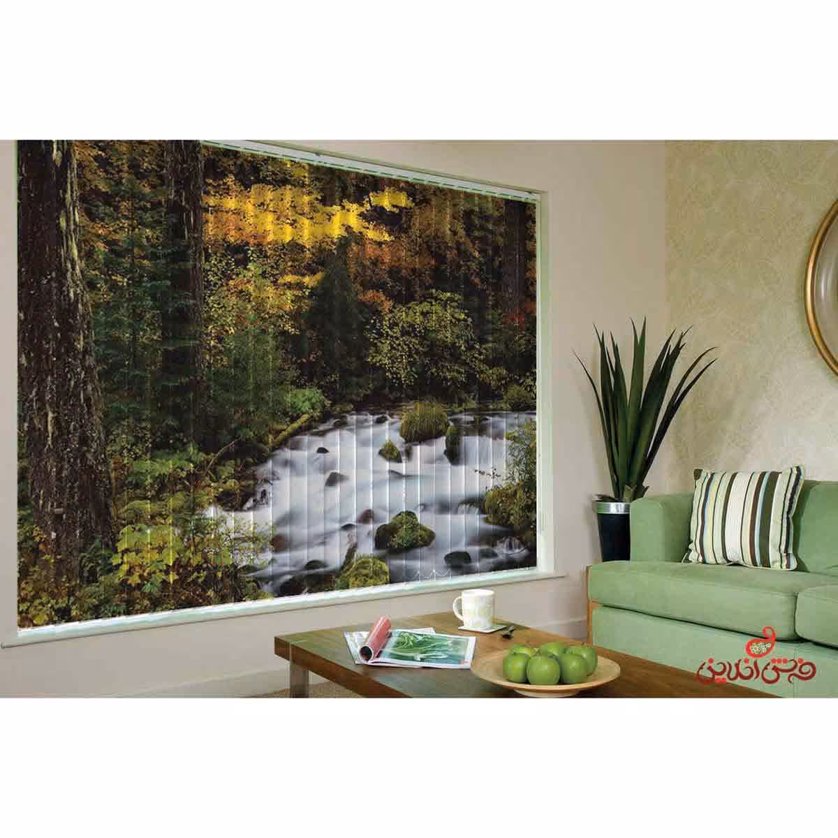 پرده لوردراپه تصویری کد 753