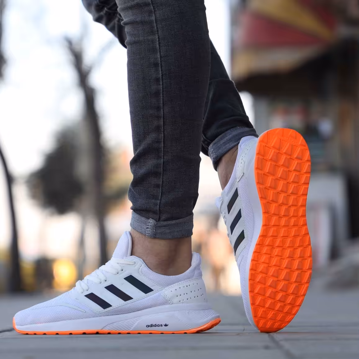 کفش آدیداس مردانه سفید 7رنگ