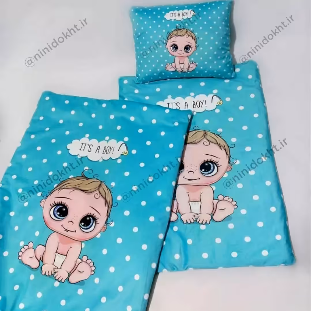 ست دمه دستی سایز دو شامل تشک و پتو و بالشت جنس مخمل چاپ کالیفرنیا و کتان نخ اعلا