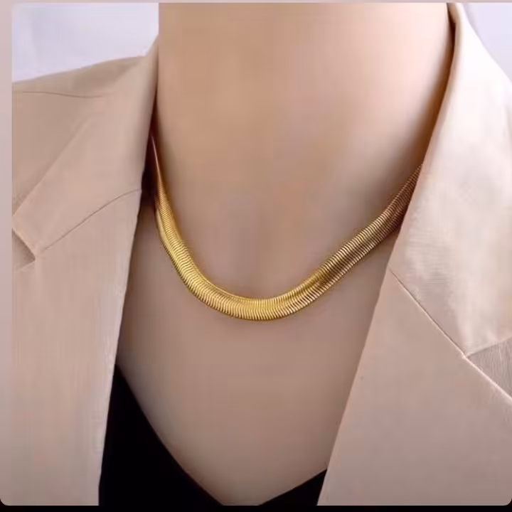 زنجیر استیل ماری 45 سانتی شش میل زنانه دخترانه