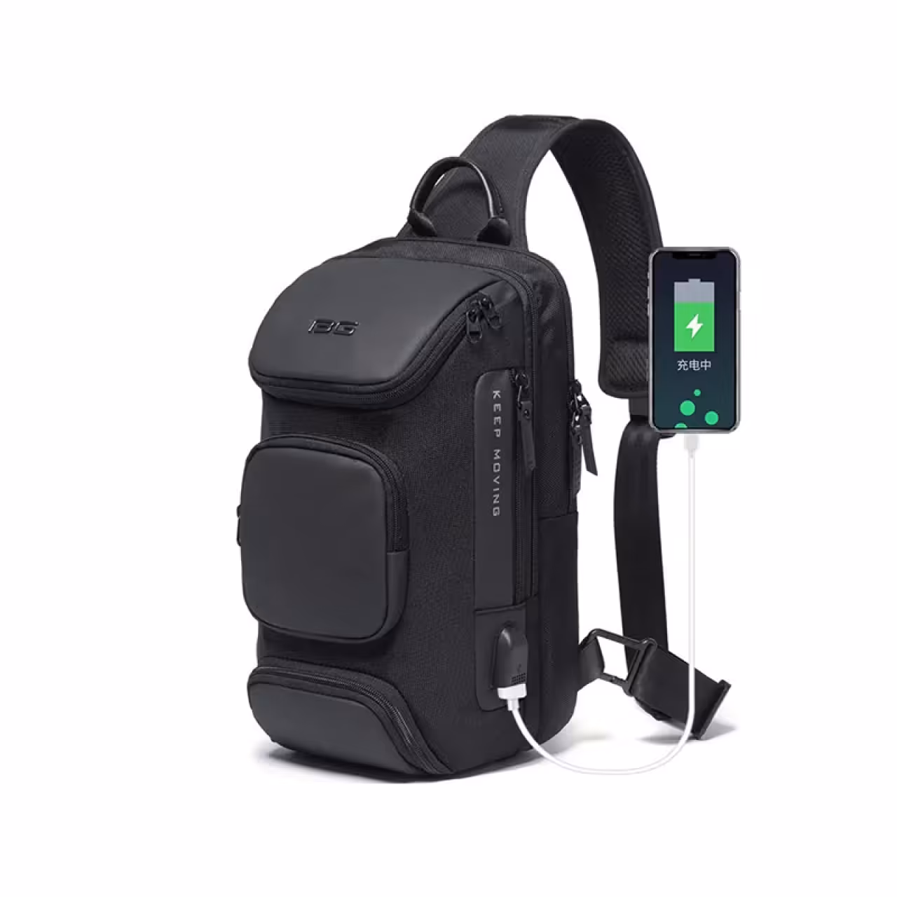 کوله پشتی تک بند یو اس بی دار 8 لیتری بنج مدل BG-7086