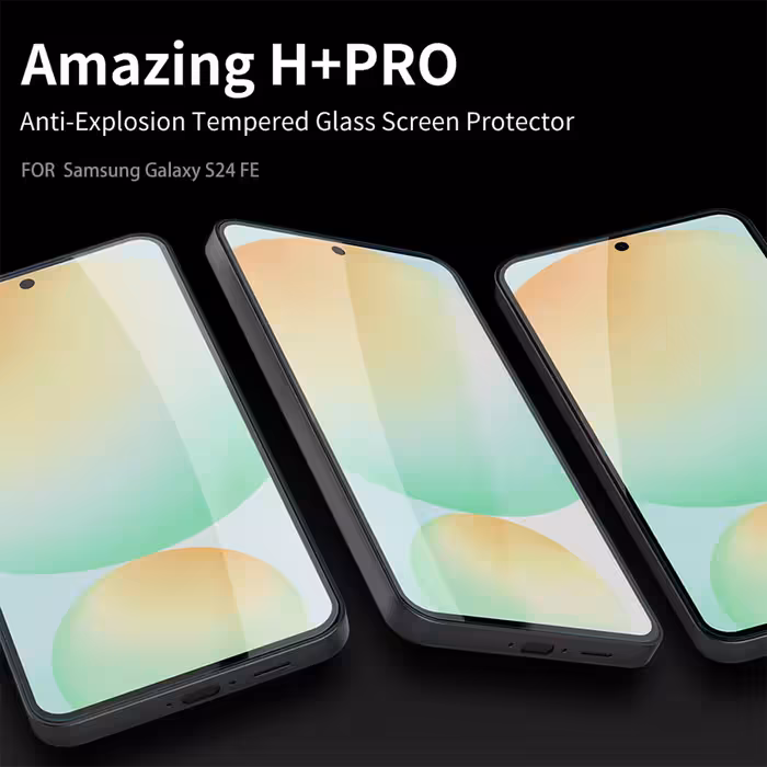 گلس گوشی سامسونگ گلکسی اس 24 اف ای نیلکین Amazing H  Pro tempered