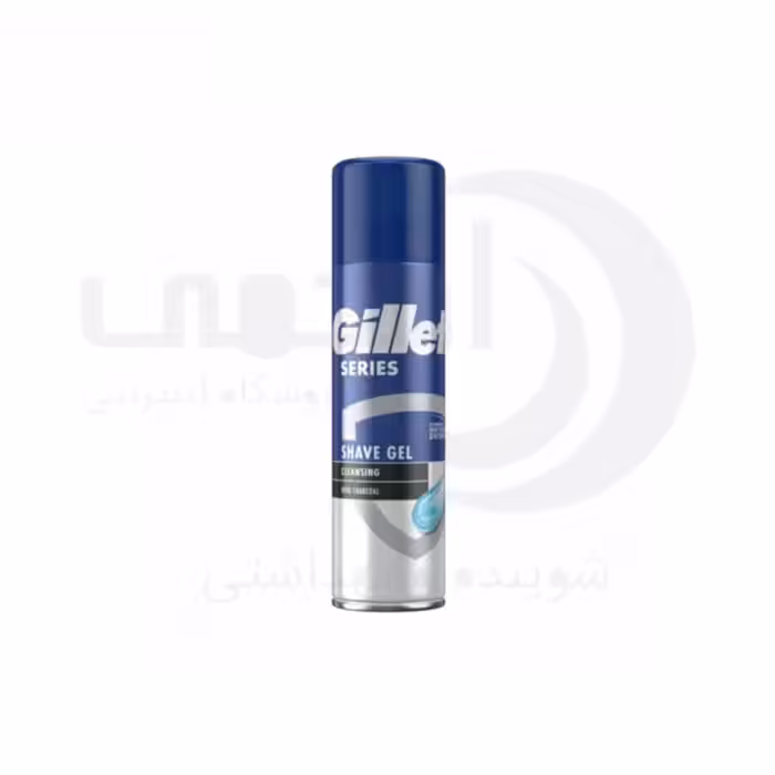 ژل اصلاح ژیلت مدل CLEANSING مناسب انواع پوست حجم 200 میل