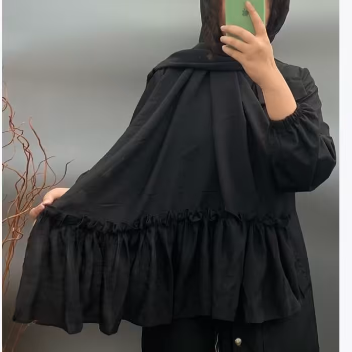 شال دامنی مشکی