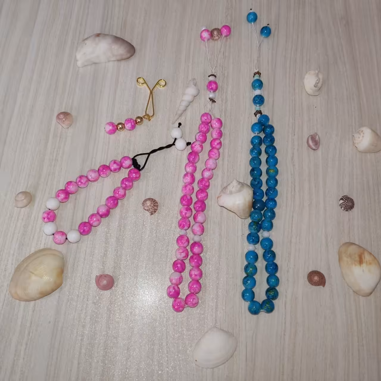 ست جشن تکلیف، دخترانه و پسرانه، در رنگ دو رنگ صورتی و آبی