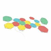 کیت هوشمند روشنایی 15 تکه نانولیف Shapes Hexagons