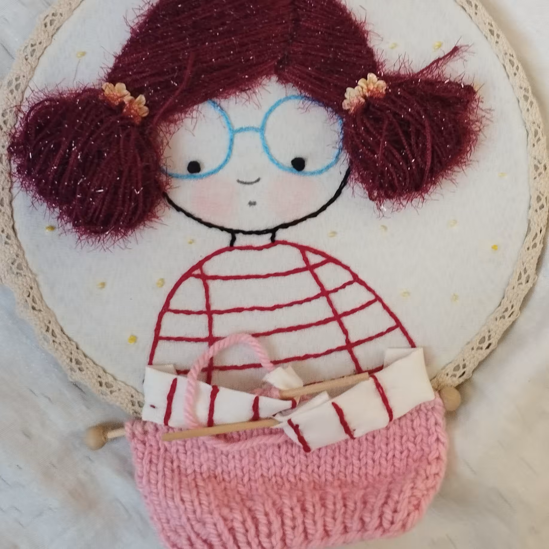 تابلو گلدوزی