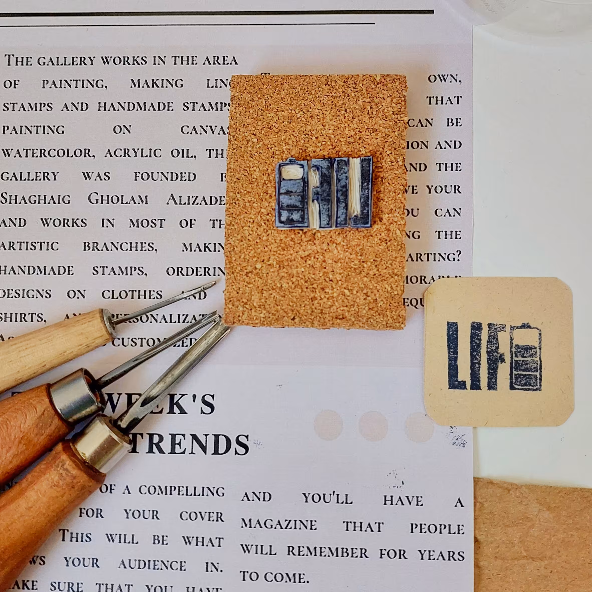 مهر دست ساز لینوکدm1239