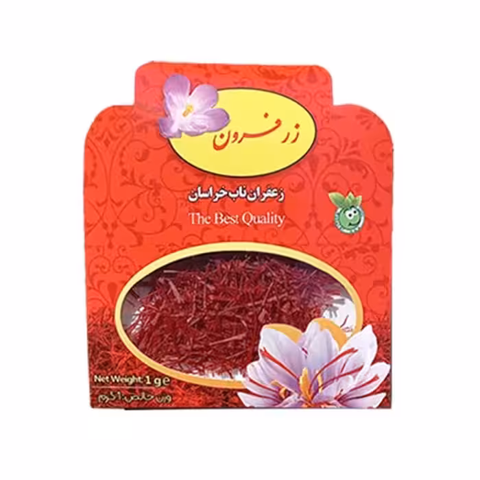 10 عدد زعفران سرگل ممتاز قائنات قلم دار زرفرون ( 1 گرمی  )