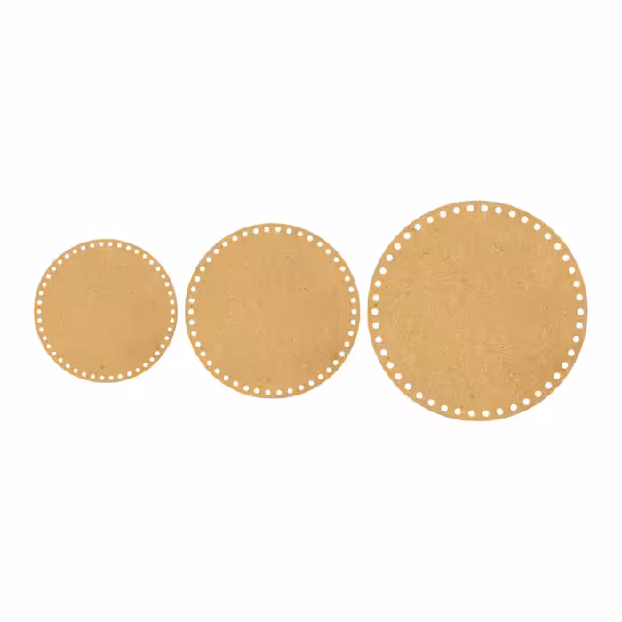 اسلایس چوبی مدل بیس قلاب بافی کد BS18 مجموعه سه عددی