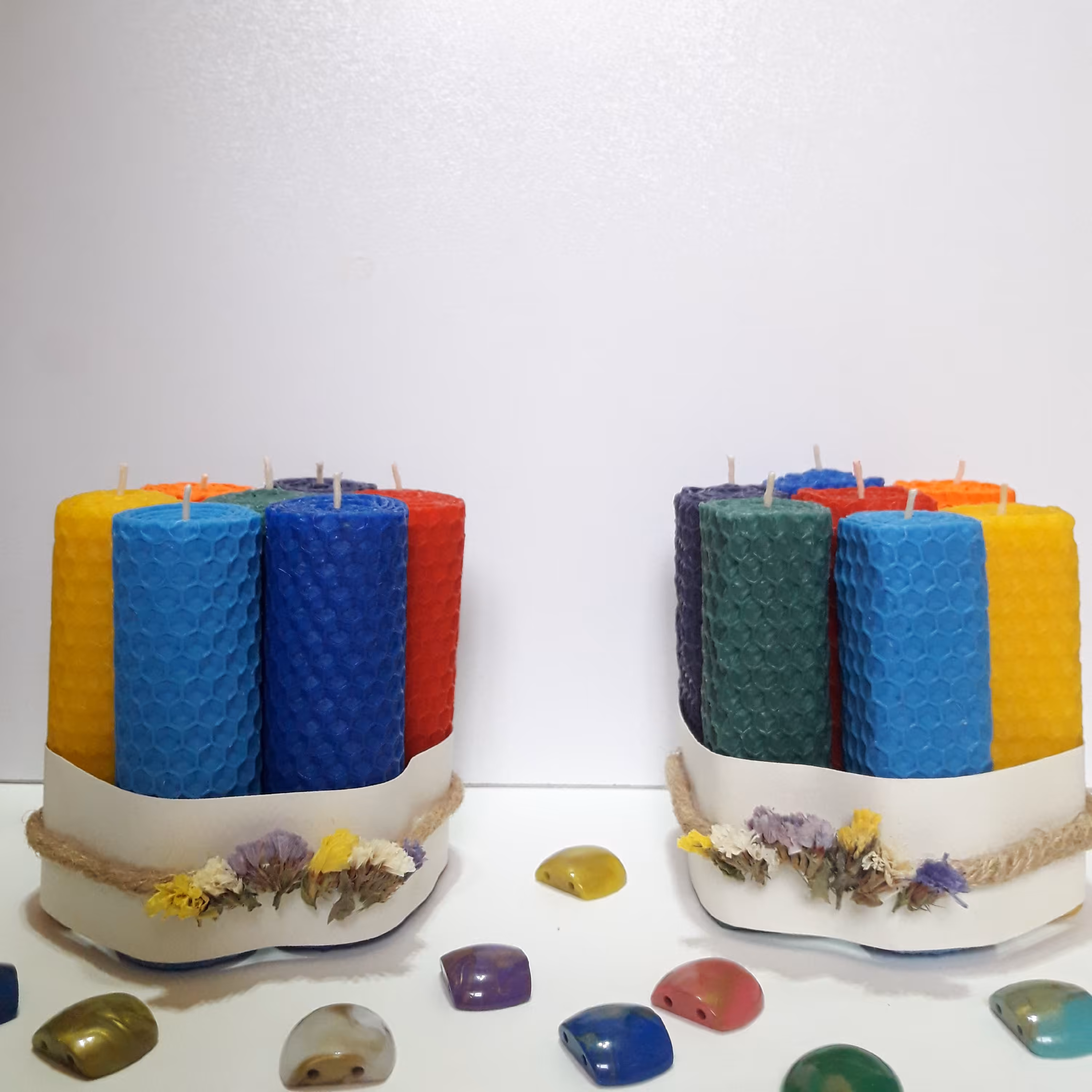 شمع های تزئینی و قابل استفاده قابل اجرا در رنگبندی های دلخواه شما دوستداران شمع