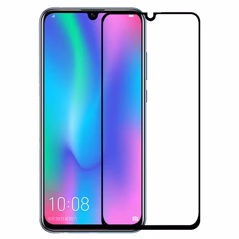 محافظ صفحه نمایش تمام چسب مناسب برای گوشی هوآویHonor 10 Lite