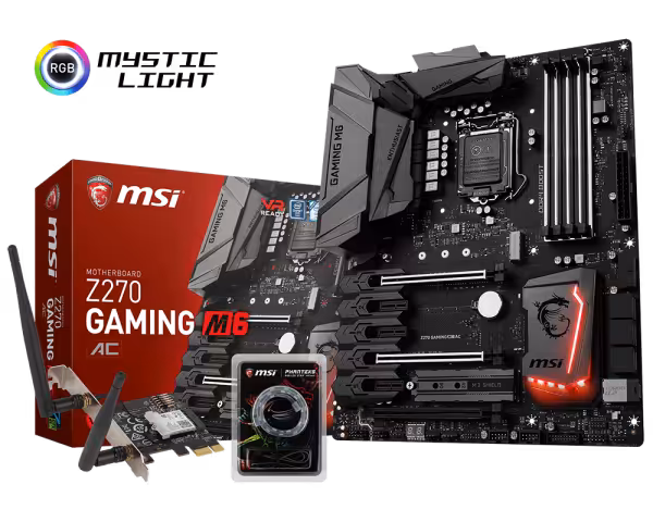 مادربرد ام اس آی مدل زد 270 گیمینگ ام 6 ای سی