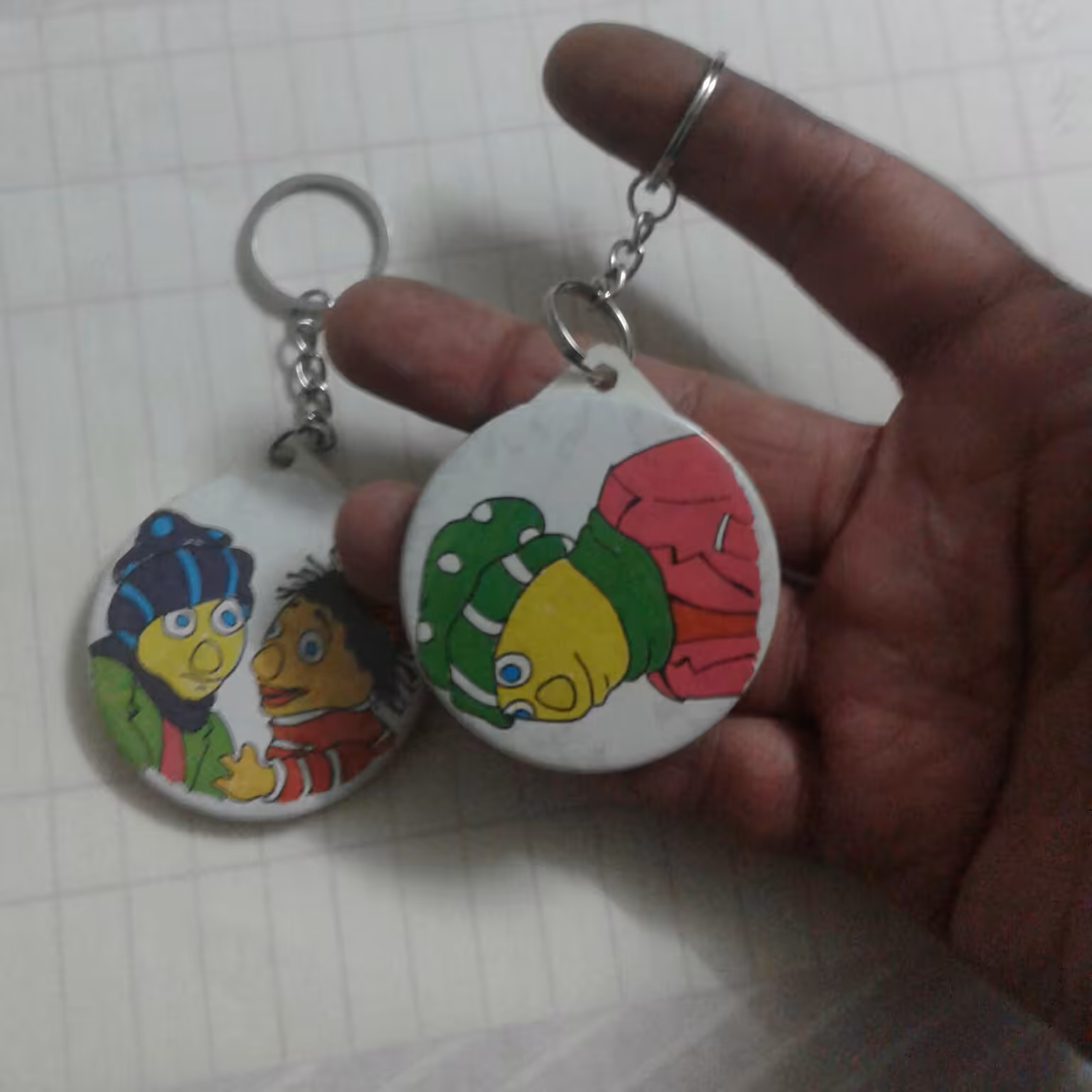 جاکلیدی  پیکسلی قدیمی اصلی کلکسیونی نوستالژیک و کمیاب