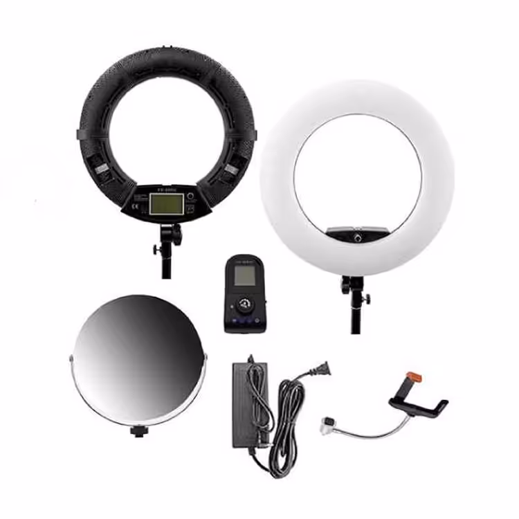 رینگ لایت ویتاکون Vitacon Ring light LF-480D با صفحه نمایش به همراه سه پایه
