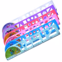 قیمت و خرید خط کش 30cm نقاله دار یونیک