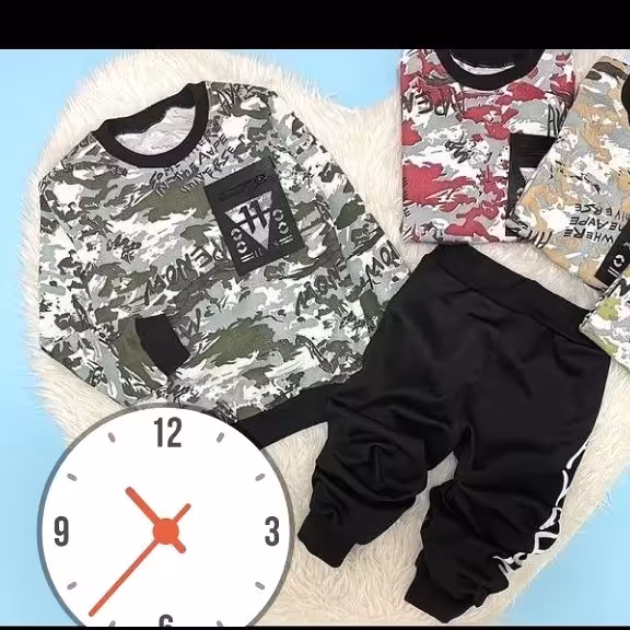 ست بلوز شلوار چریکی