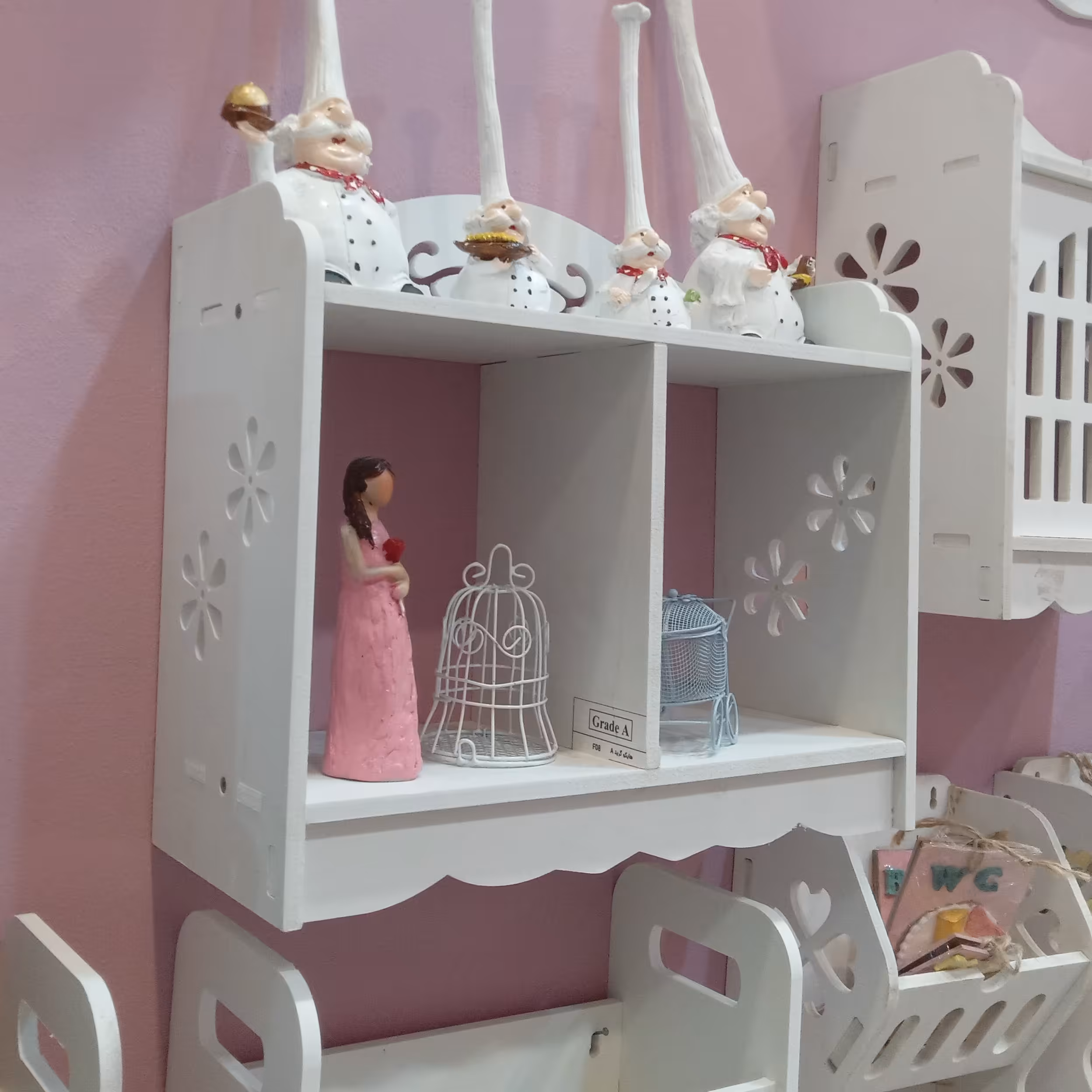 شلف باکس بدون درب پی وی سی