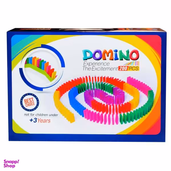 بازی فکری 200 تکه دومینو مدل 11