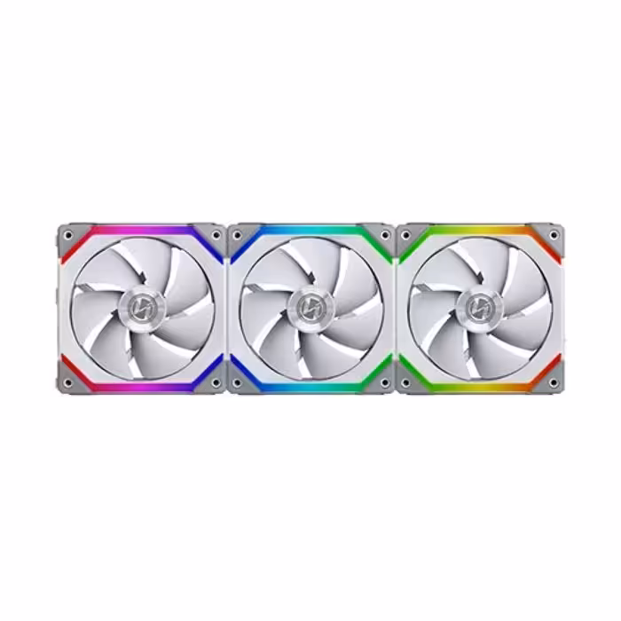 فن کیس لیان لی UNI Fan SL120 RGB White بسته 3 عددی