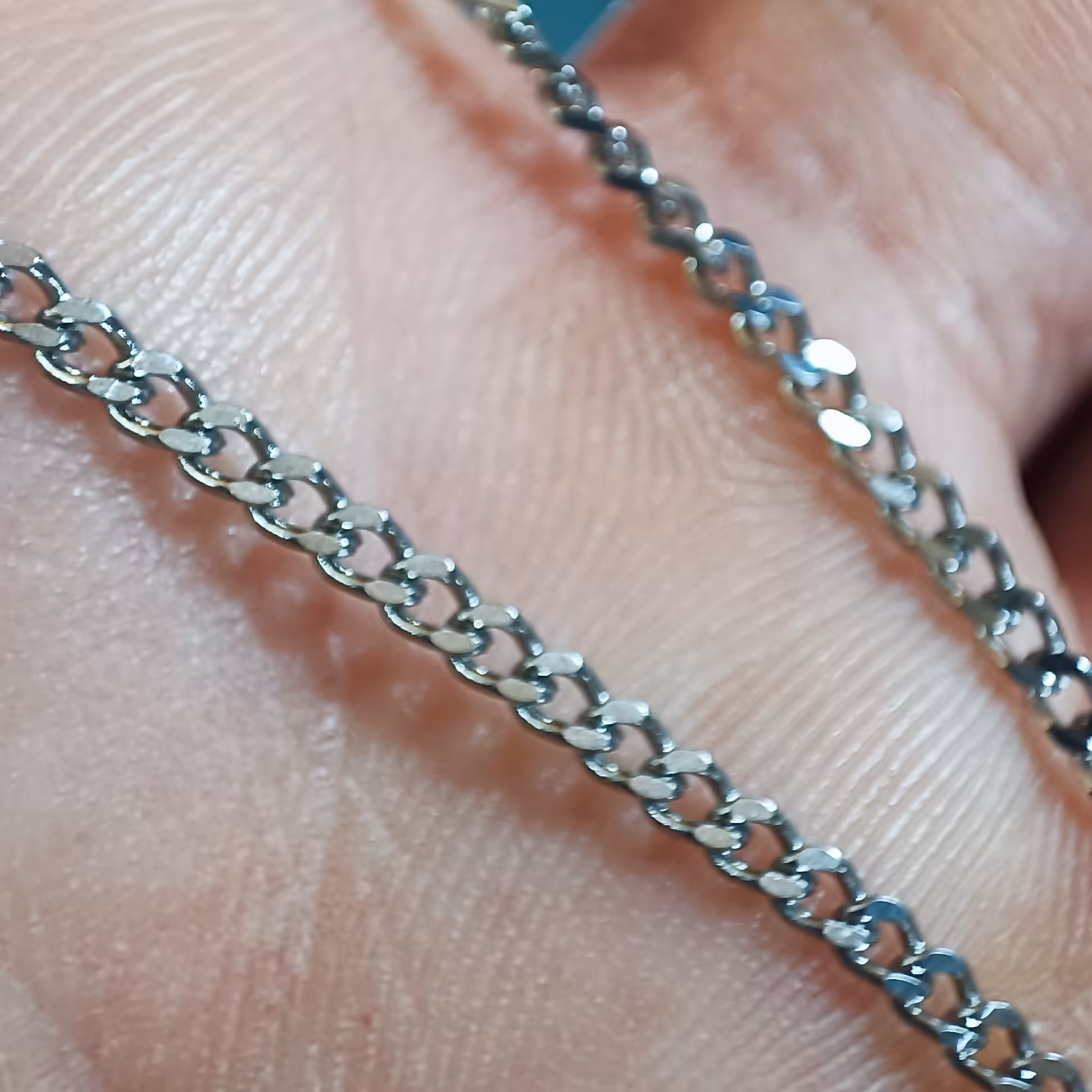 زنجیر گردنبند مردانه کارتیه نازک