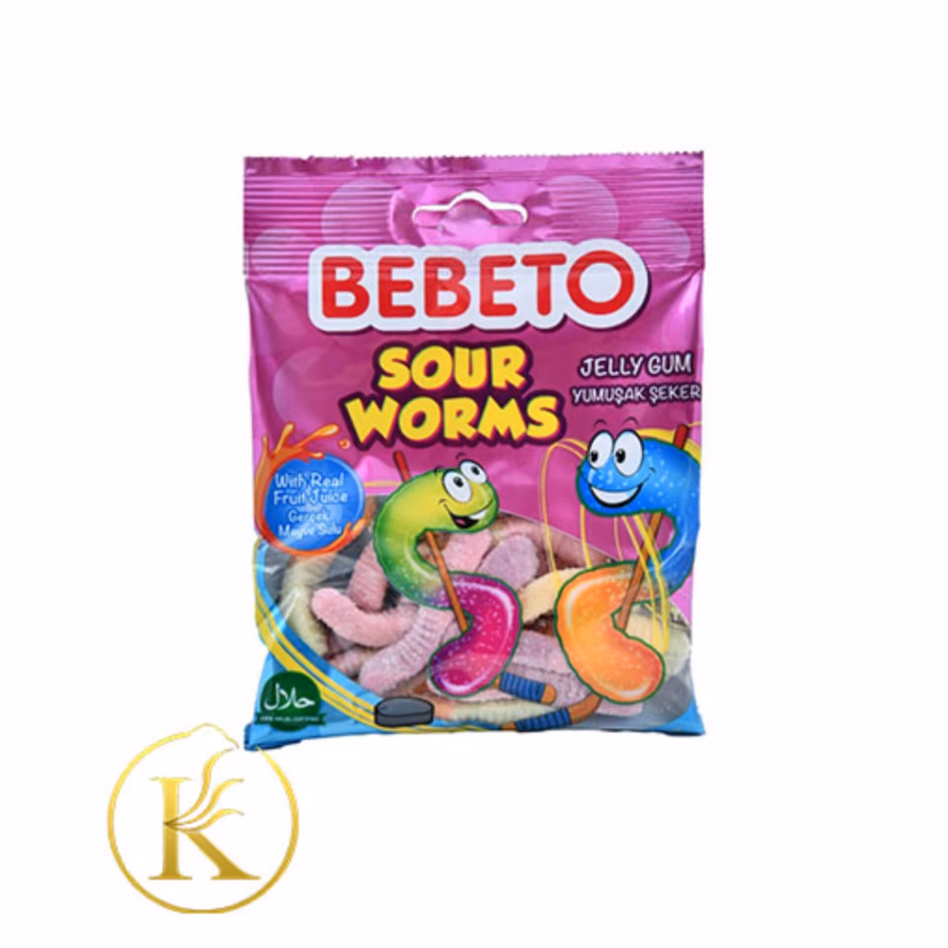 پاستیل ماری ترش شکری ببتو ترکیه 80 گرم bebeto