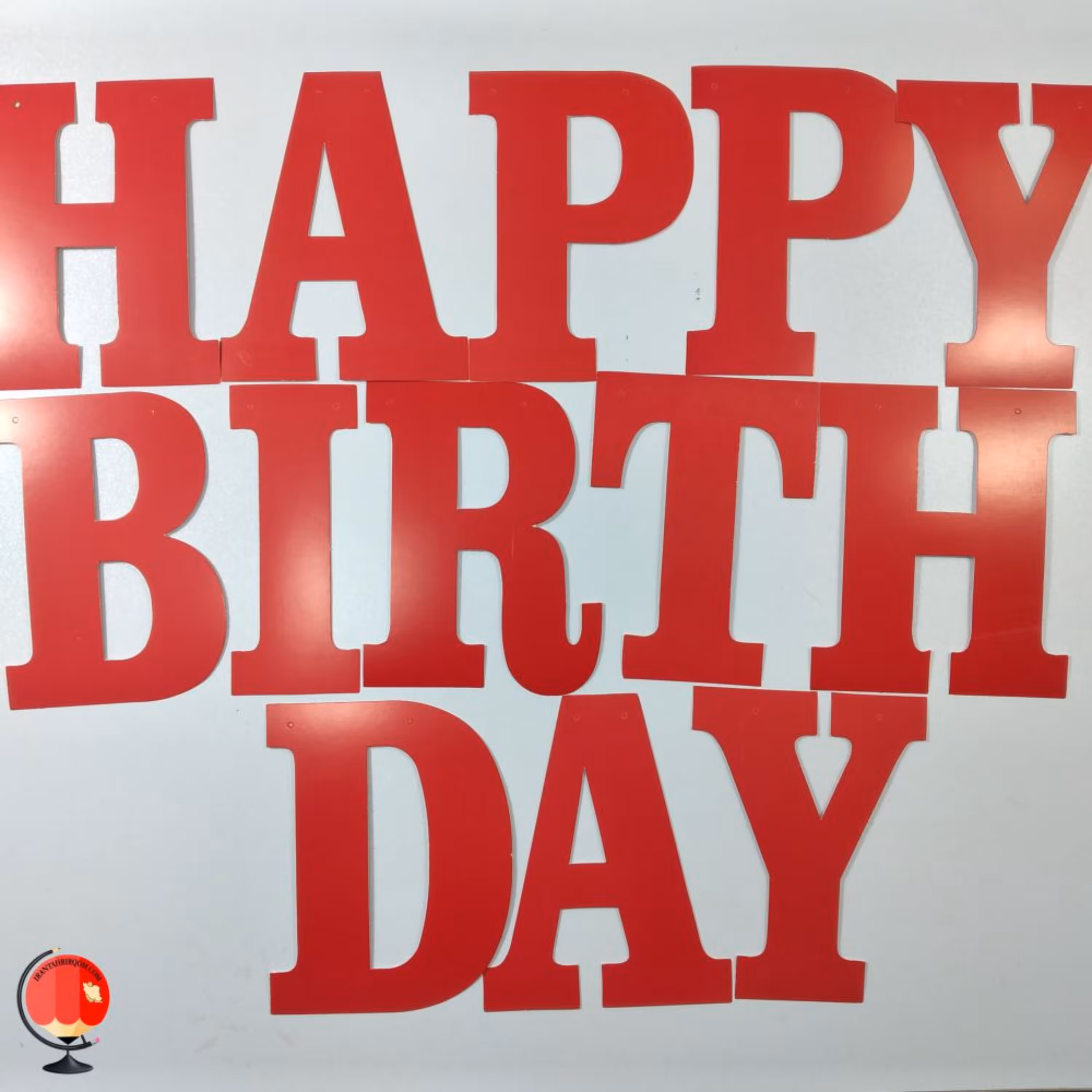 ریسه تولد HAPPY BIRTHDAY قرمز