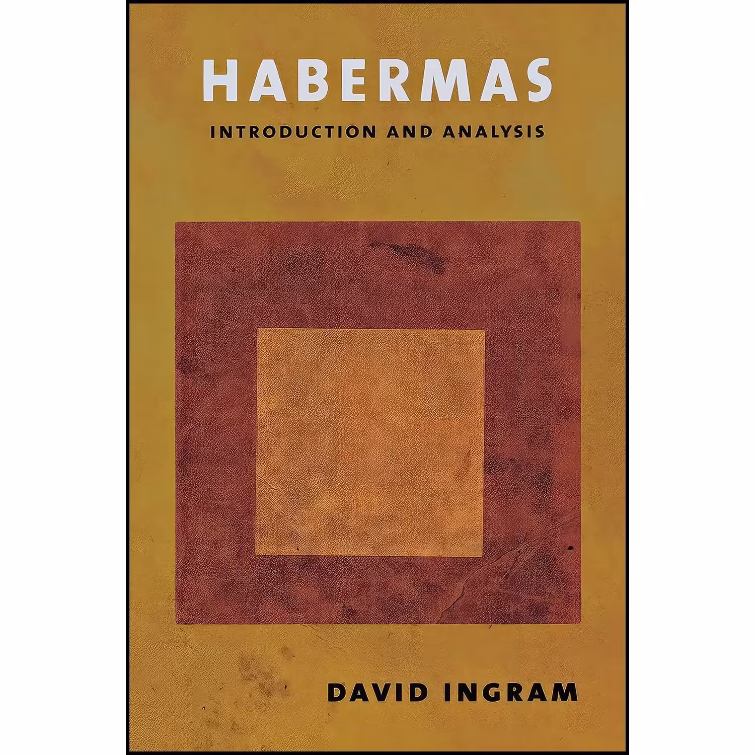 کتاب زبان اصلی Habermas اثر David Ingram انتشارات Cornell University Press
