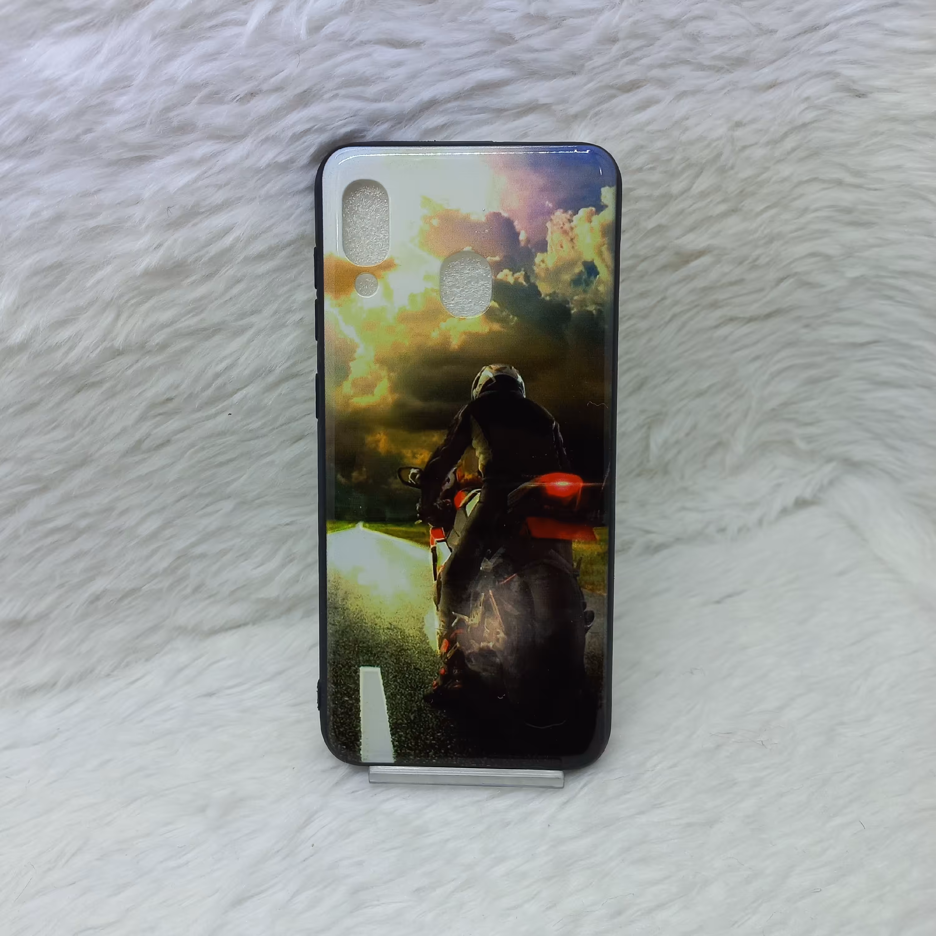 قاب گوشی طرح دار A20/A30 طرح موتور