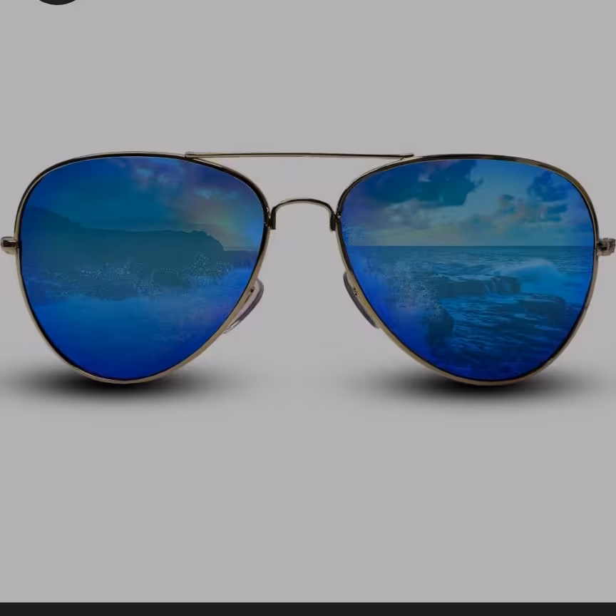 عینک آفتابی رنگ آبی زنانه مارک ری بن